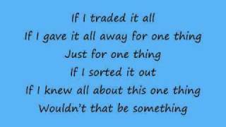 one thing finger eleven lyrics [upl. by Fisch]