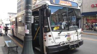 New Jersey Transit 2010 NABI 40SFW 5686 on the Route 74 Bus [upl. by Enelam624]