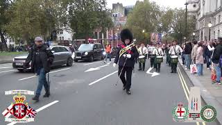 Castlederg Young Loyalists FB 9  Metropolitan Province Circuit No7 Remembrance Parade 091124 [upl. by Naivat]