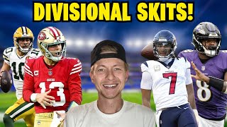 AFC  NFC Divisional Skits [upl. by Copeland]