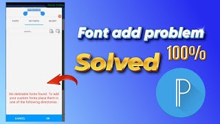 Pixellab Font Not Importing pixellab font add problem [upl. by Rosalind]