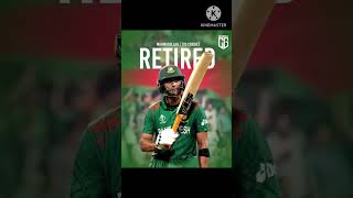 Mahmudullah announces retirement from T20 Internationals The final match against India cricket [upl. by Oicnerual]