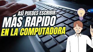 EN MENOS DE 90 SEGUNDOS te enseñaré un poderoso hack para escribir más rápido en la computadora [upl. by Bush900]