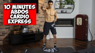 10 Minutes Abdos Cardio Express Sans Matériel [upl. by Anilem]