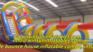 inflatable slideinflatable bounce houseinflatable water games [upl. by Enerual]