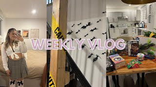 Weekly Vlog  Gros Haul Club Jouet Spectacle dhumour amp Préparation pour notre party dHalloween [upl. by Jelks]