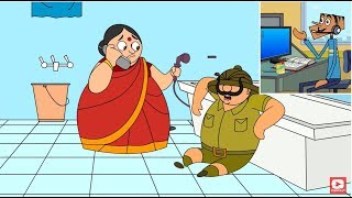 Suppandi amp Shambu Together  Suppandi Call Centre Confusion  Cartoon Stories  Funny Cartoons [upl. by Mauralia]