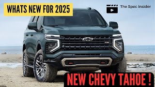 New 2025 Chevrolet Tahoe  See Whats New [upl. by Yoj]