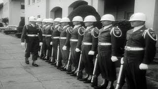 HD Stock Footage 6th Army Honor Guard San Francisco [upl. by Regine]