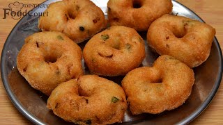 Crispy Medu Vada Recipe Ulundu Vadai Medu Vadai [upl. by Ybab]