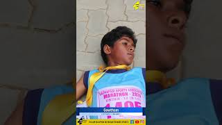 VALAPPADI MARATHON  3 KM BOYS WINNER valappadivattaram marathon [upl. by Ellecram]