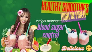 Healthy Smoothies Weight Management Blood Sugar Control 😋 Wow [upl. by Irneh423]