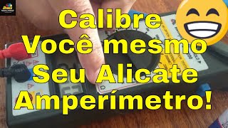 Ajuste aferir ou calibração do seu alicate amperímetro minipa ET3200 [upl. by Gareth197]