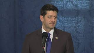 Ryan bemoans broken politics in farewell speech [upl. by Treboh]