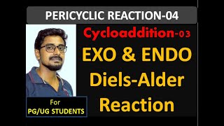 EXO and ENDO In DielsAlder ReactionCycloaddition03PGUG [upl. by Solram606]