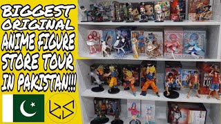 Biggest Original Anime Figure Store Tour in Pakistan  GIVEAWAY DETAILS  Otaku Merchandise [upl. by Nulubez263]