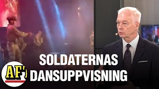 Ryska soldaternas dansuppvisning på ”Lärardagarna” [upl. by Alejna]