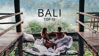 Top 10 Places To Visit In Bali [upl. by Lyns]