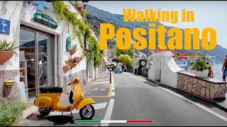 Positano Walking Tour  The Most Popular Coastal Village 4K [upl. by Melvin455]