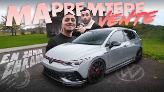 MA PREMIERE VENTE  GOLF 8GTI CLUBSPORT STAGE 2 [upl. by Yeo278]