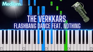 The Verkkars  Flashbang dance feat n0thing  Piano Tutorial [upl. by Florella]