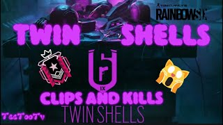 Twin Shells Clips And kills  Tom clancy Rainbow 6 siege [upl. by Ellis392]