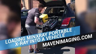 Loading MinXray Portable Xray into a Vehicle [upl. by Camus]