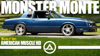 700 HP 1984 Chevy Monte Carlo SS Built to Drive  American MuscleHD [upl. by Haram655]