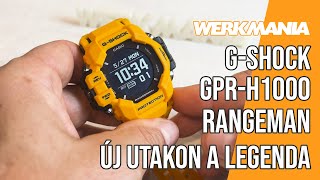 Casio GShock Rangeman GPRH1000 nagyon részletes bemutató [upl. by Boesch]