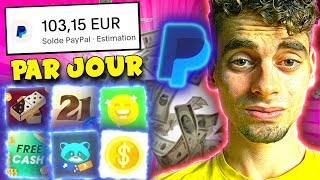 6 jeux mobiles pour gagner de largent paypal en 2023  3 [upl. by Nirmak488]