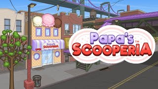 Papas Scooperia  Day 1  Papa Louies  GameOnGalaxy [upl. by Emyaj]