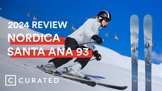 2024 Nordica Santa Ana 93 Ski Review  Curated [upl. by Reeta45]