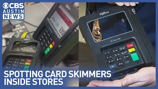 How to spot credit card skimmers hidden inside grocery stores ATMs and gas stations [upl. by Giffy]