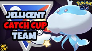 STRONG JELLICENT TEAM TAKES DOWN THE CATCH CUP POKEMON GO BATTLE LEAGUE [upl. by Ranilopa]