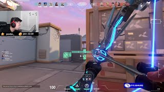 28 ELIMS MVP EG DERREK PRO SOVA VALORANT GAMEPLAY Full Match VOD [upl. by Onimod979]