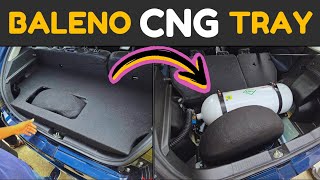 NEXA BALENO CNG TRAY INSTALLATION 🔥 📞 6268777684 [upl. by Reifel]