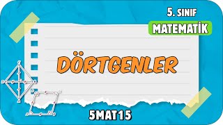 Dörtgenler 📘 tonguçCUP 4Sezon  5MAT15 2024 [upl. by Ees]