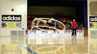 WC 2013 in Wheel Gymnastics Senior Woman Spiral Ruth Kari Krokeide [upl. by Puri698]