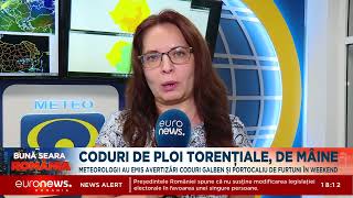 Coduri de ploi torențiale de sâmbătă Au fost ridicate baraje de aluminiu în așteptarea viiturii [upl. by Dowzall]