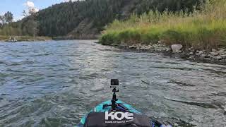 Just bobbing along  McKinnon Flats to Johnsons Island  Bow River Float 20240915 [upl. by Atiruam491]