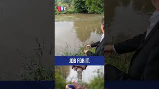 Feargal Sharkey tests the water to see how toxic the River Avon is  LBC [upl. by Zeuqirdor911]