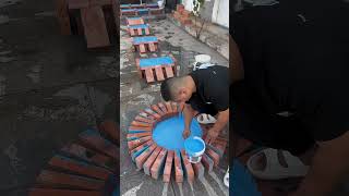 P786New waterproof material Crack repair Roof waterproofing projectXCement surface brick [upl. by Onivla303]