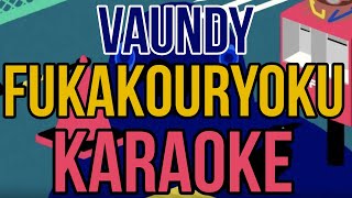 Karaoke 「Fukakouryoku 不可幸力」 Vaundy  Roumaji  Guide music [upl. by Clerk]