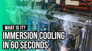 Immersion Cooling in 60 Seconds [upl. by Rabassa]