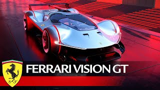 Ferrari Vision GT Maranello’s first dedicated virtual motor sports concept car [upl. by Htennaj]