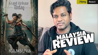 MALAYSIA  KANGUVA FDFS REVIEW  Filmy React  Suriya  Disha Patani  Director Siva [upl. by Neale451]