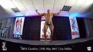 IBFA Cumbria 2017 Bodybuilding Competition  Lee Mellor [upl. by Warram209]