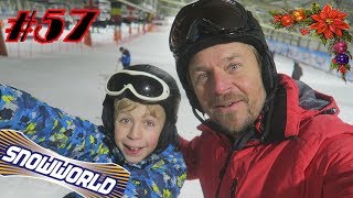 SKIËN in SNOW WORLD met TUUR VLOG 57 [upl. by Nyllaf701]