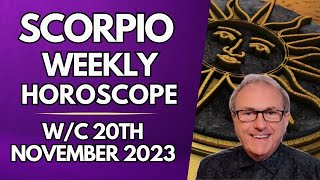 Scorpio Horoscope Weekly Astrology from 20th November 2023 [upl. by Sam]