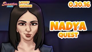 Nadya Complete Quest Full Walkthrough  Summertime Saga 02016 Latest Version [upl. by Barina]